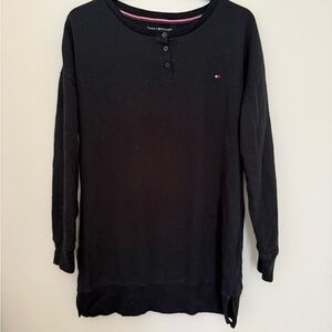 Tommy Hilfiger Black Long Sleeve Tee